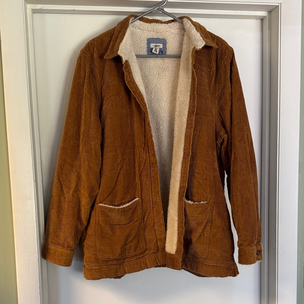 L.L. Bean Women’s Corduroy Sherpa-Lined Jacket